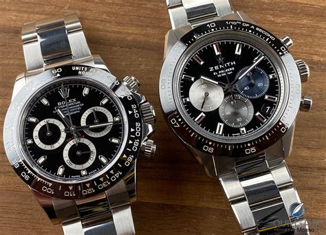 problema allineamento secondi rolex daytona|zenith vs rolex daytona.